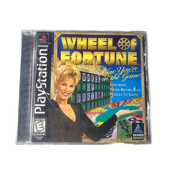 Wheel of Fortune (Sony PlayStation 1, 1998 PS1) CIB Complete - Picture 1 of 2